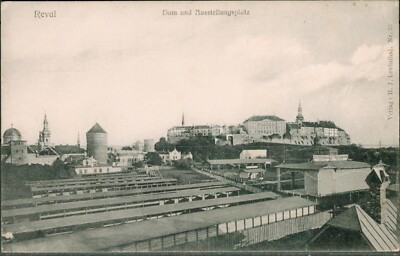 Estonia,Estland,Reval,Tallinn,Ausstellungsplatz PPC pre 1917