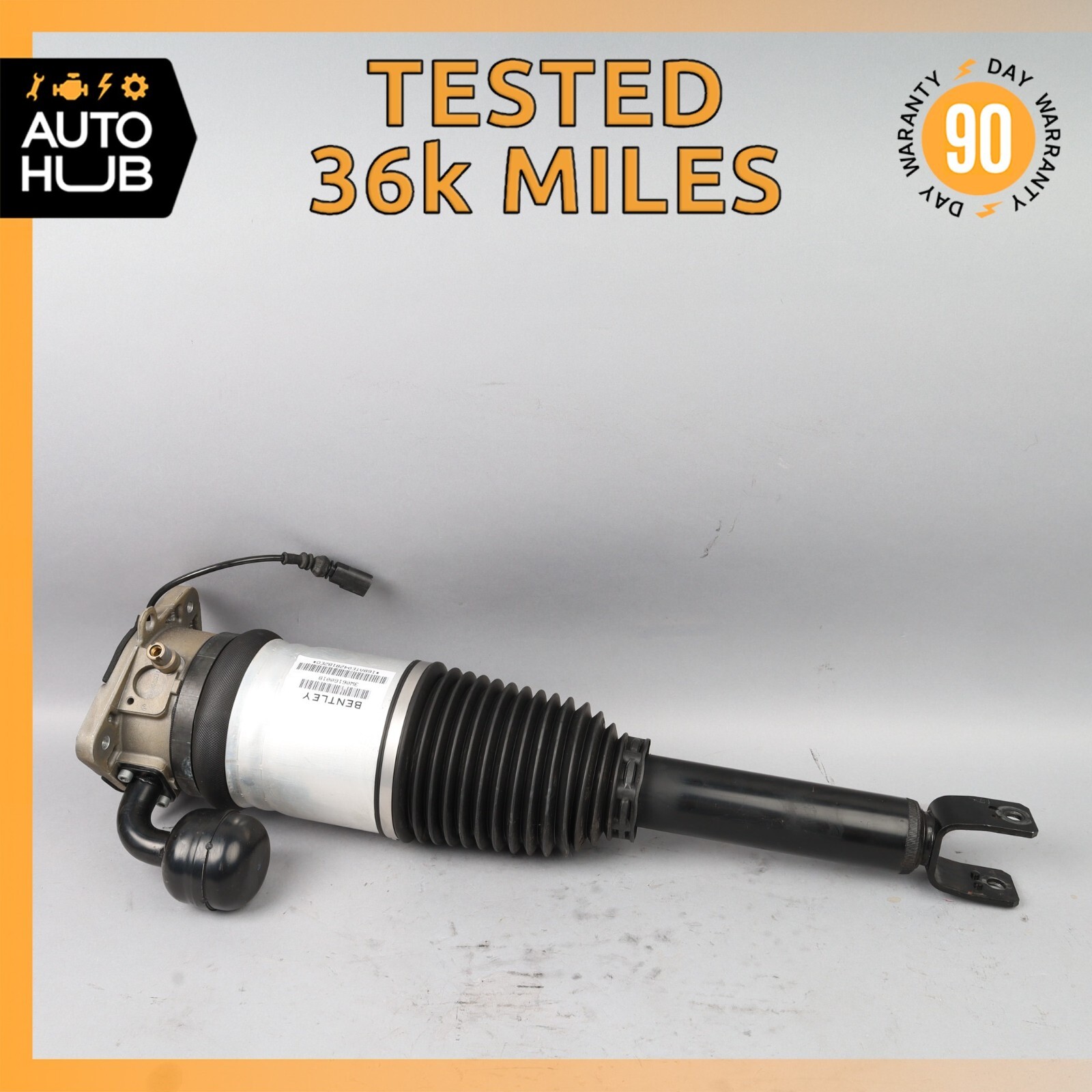 03-10 Bentley Continental GT Rear Left Driver Air Ride Air Shock Strut OEM 36k