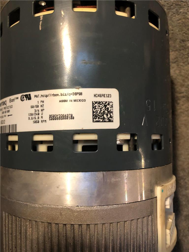 Carrier Bryant HD46AE123 Variable Speed Furnace Blower Motor eBay