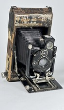 Macchina fotografica MODIFICATA Contessa Nettel Cocarette Carl Zeiss Jena Triotar 13,5 cm f6,3