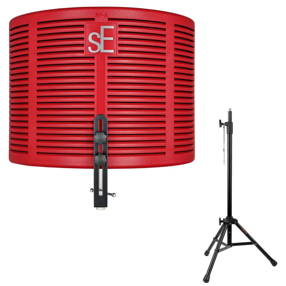 sE Electronics RF-X Reflexion Filter X (Red) w/ Reflection Filter