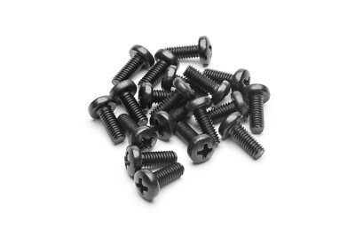 EK Water Blocks EK-Loop Phillips Head Screw Set M4 x 10 mm, 20 Stück - schwarz