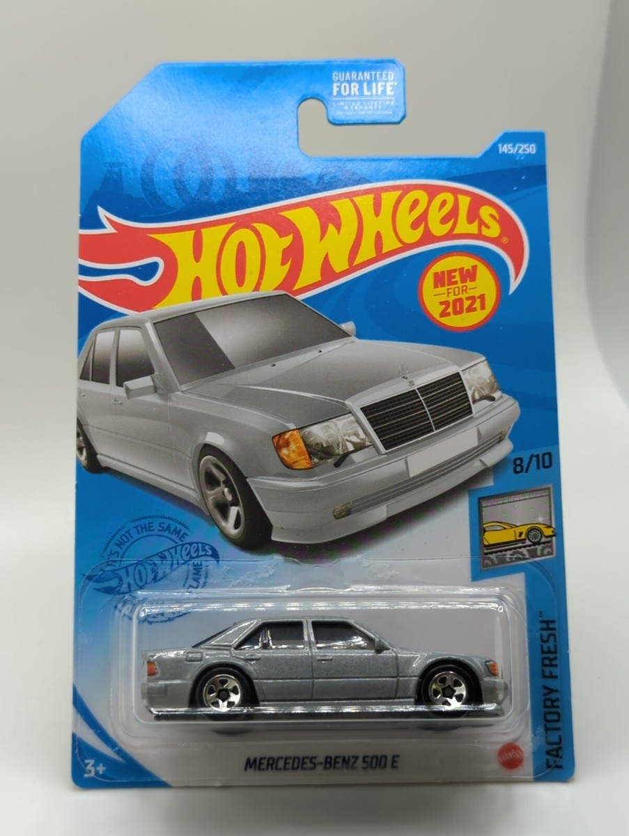 Hot Wheels Mercedes-Benz 500 E Factory Fresh 8/10 Silver | eBay