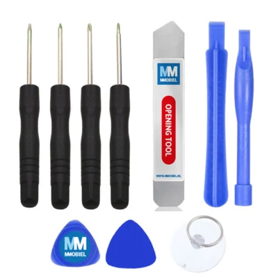 MMOBIEL 10 in 1 Reparatur Öffnungs Werkzeug Set für iPhone Samsung Huawei Nokia - Bild 1 von 4