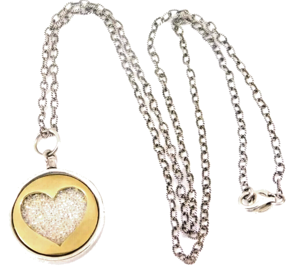 Waxing Poetic HEAVY RENEWABLE LOVE SIGNATURE PENDANT 24