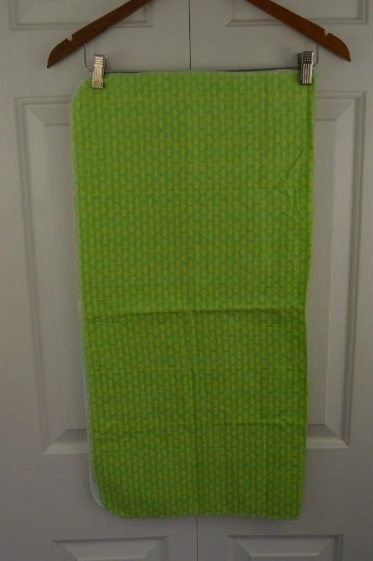 Manta Bebé Garanimals Verde Hoja Amarilla Recepción Franela Seguridad Lovey Foto 3 de 4