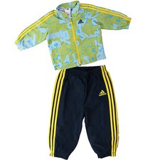2984 FW16 ADIDAS TUTA BAMBINO GINNASTICA INFANT COTTON FASHION TRACKSUIT Z22747