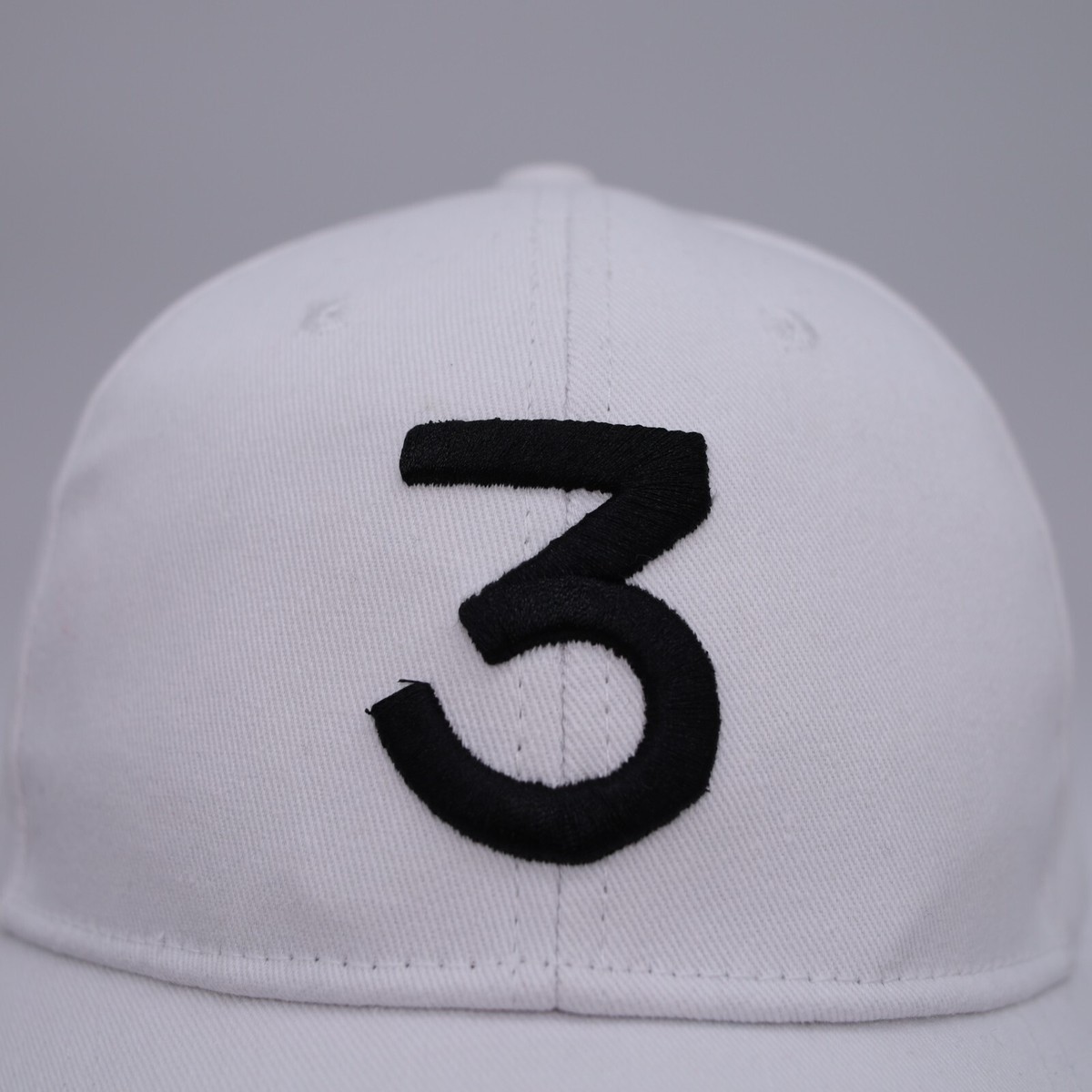 Chance Hat Rapper 3 New Era Cap Snapback Hat (WHITE Chance Hat Rapper 3 New Era Cap Snapback Hat (WHITE
