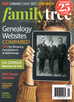 FAMILY TREE MAGAZINE MARCH/APRIL 2025 | US CENSUS QUESTIONS BY YEAR