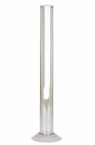 12" Alcohol Resistant Hydrometer Test Jar Beer Wine Plastic Moonshine Distilling
