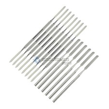 100 DENTAL CEMENT SPATULA DOUBLE ENDED  SINGLE ENDED STAINLESS STEEL