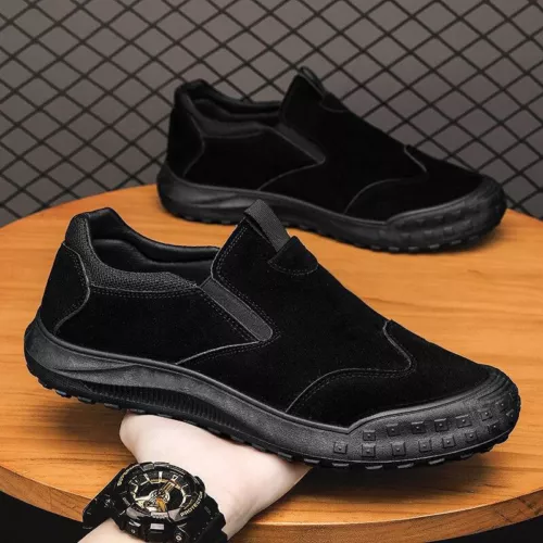 Mens Walking Driving Memory Foam Slip On Comfort Trainers Hiking Loafers Shoes* - Bild 8 von 20