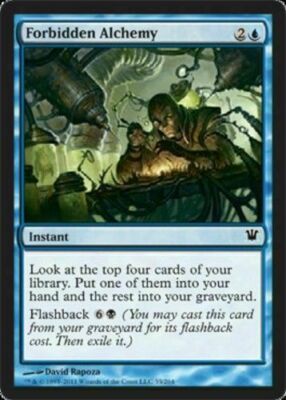 4x Forbidden Alchemy - LP - Innistrad - mtg SPARROW MAGIC