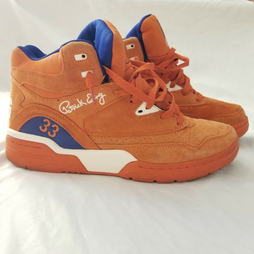 brown patrick ewing shoes