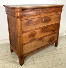 ANTICO COMO CAPPUCCINO 4 CASSETTI epoca 800 legno NOCE CASSETTIERA CASSETTONE