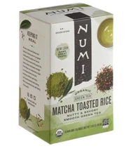 Numi Toasted Rice Green Organic 18 Bag
