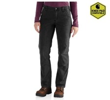 Carhartt Women's Rugged Flex Relaxed Fit Canvas Double-Front Women  s Pants