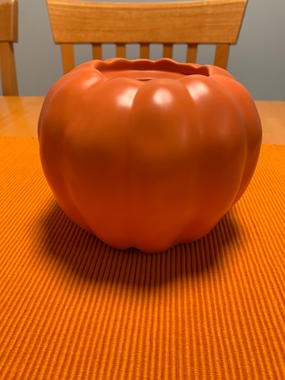 Department 56 Halloween Jack-O-Lantern Light Up Moving Mouth Black Cat Eyes Box