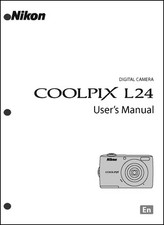 Nikon CoolPix L24 Digital Camera User Guide Instruction Manual