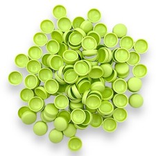 Dome Screw Cover Snap-Caps Decorative Plastic Two Piece Matt 10/12g Screws 16.1
