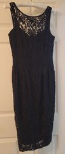 Ann Taylor Lace Sheath Dress Size 6 Black Color NWOT Little Black Dress