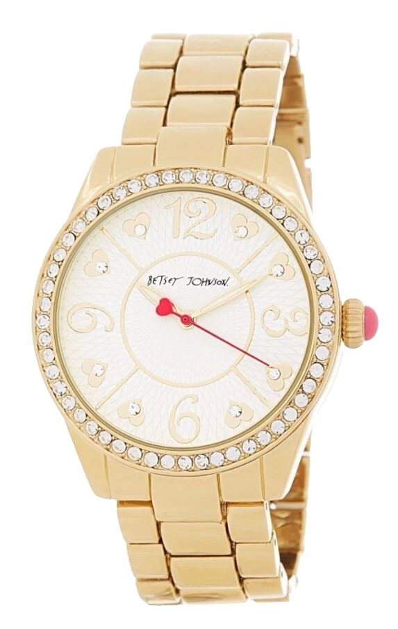 Betsey Johnson Stainless Steel Case Wristwatches
