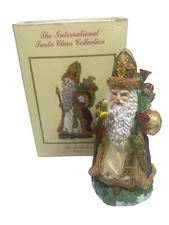 Vintage International Santa Claus Collection Greece St. Nicholas Figurine 1996