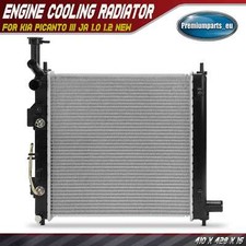 Engine Coolant Radiator for Kia Picanto III JA 1.0 1.2 25310G6050 25310G6250 New