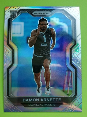2020 Panini Prizm Football Silver Prizm Damon Arnette #375 PSA 9