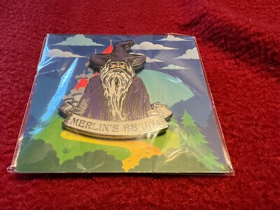 Harry Potter Geek Gear Enamel Pin Badge Merlin's Beard BNIP