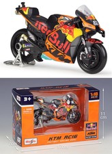 MAISTO 1:18 RedBull KTM Team 88 RC16 2021 MOTORCYCLE Model Collect Toy Gift