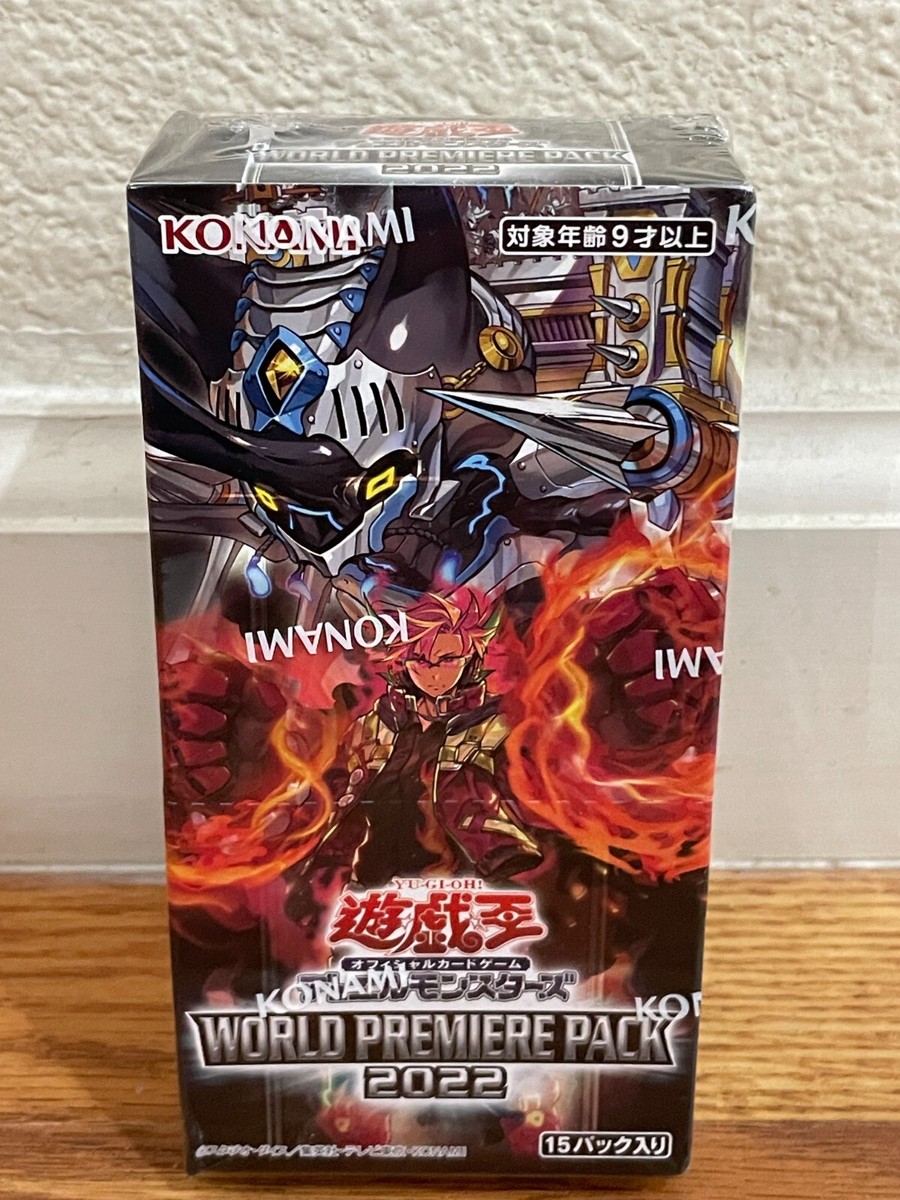 遊戯王 PREMIUM 2022 WORLD PREMIERE 2022 Yugioh, World Premiere Pack 2022, JPN, Booster Box | eBay