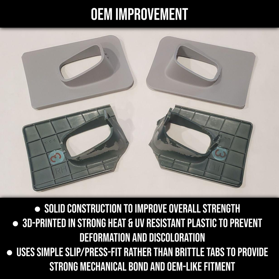 Rear Seat Belt Cover Set for 1991-2000 Lexus SC300, SC400, and Toyota ...