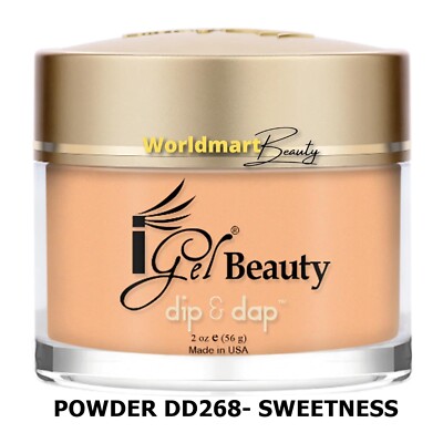 IGel Beauty Dip & Dap Acrylic Dipping Nail Polish POWDER DD268- SWEETNESS