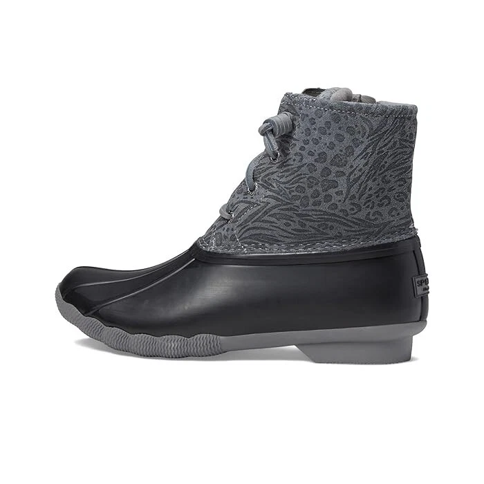 Sperry Saltwater Animal Print Duck Boots STS88083