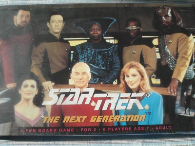 STAR TREK SPIEL - STAR TREK THE NEXT GENERATION SPIEL - FACTORY SEALED - SELTENER FUND