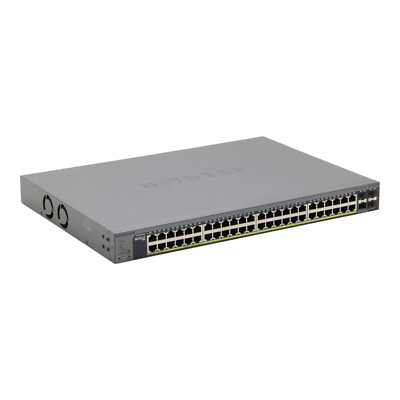 Netgear ProSafe GS752TP 48-Port RJ-45 PoE+ 4x SFP Gigabit Managed Switch