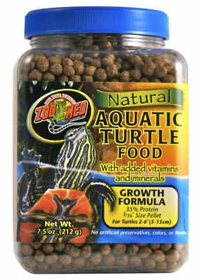 #ad Zoo Med Natural Aquatic Turtle Food Growth Formula $8.39