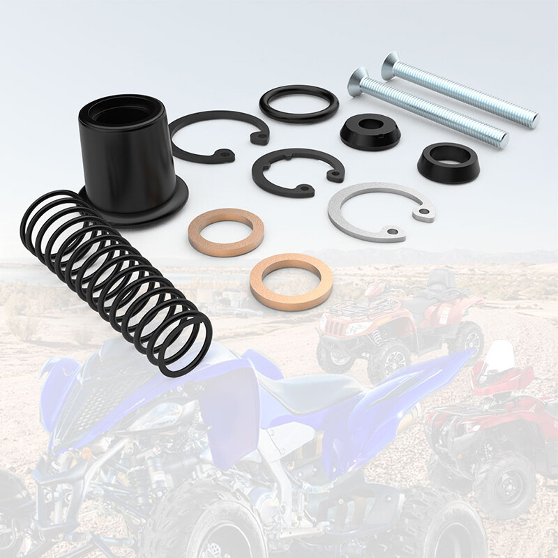 Rear Brake Master Cylinder Rebuild Kit For Suzuki DRZ400 / DRZ400E 2009-2011