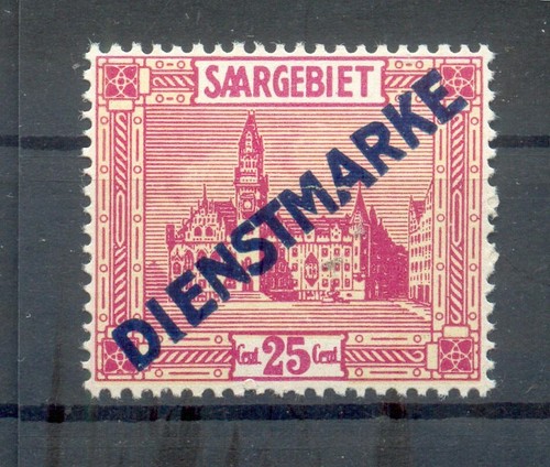 Saar Servizio 14III ABART** MNH MINT Y72374