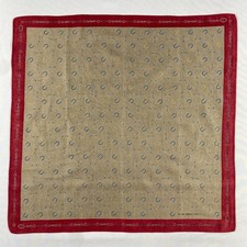 Vintage Paolo Gucci Handkerchief Pocket Square Bandana