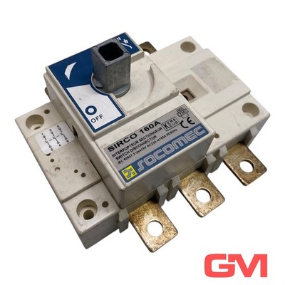 Socomec Lasttrennschalter Sirco 160A switch disconnector 160A 50/60Hz Ue415V