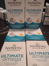 6 Packs Nordic Naturals Ultimate Omega 1280 mg Omega-3,