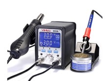 995D Digital Display Hot Air Gun and Soldering Iron 2-in-1 Desoldering Station
