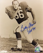 Billy Shaw signed 8x10 photo Bills autograph HOF 99 inscription