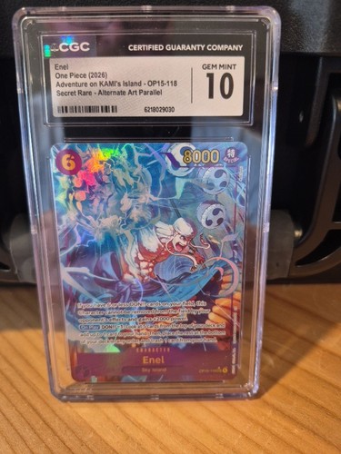 Enel (Alternate Art) graded CGC 10 for sale on eBay