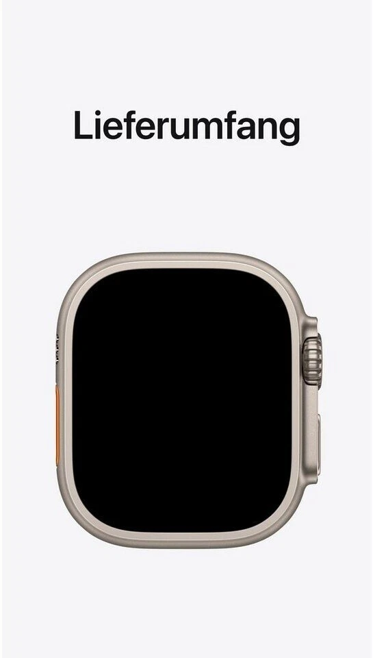 Apple Watch Ultra 3 49mm 2025 Titan Natur – Ohne Zubehör - Bild 2 von 2