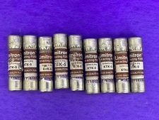 Bussmann KTK-5 Fast Acting Fuses 5A  [Lot of 9]