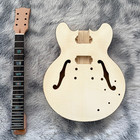 DIY Semi-Hollow Electric Guitar Kit ES-335  Unfinished Build Full Set — photo 1