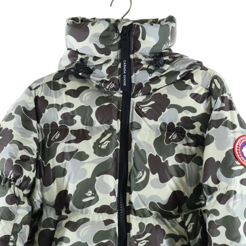 A BATHING APE ABE 23AW X CANADA GOOSE ABC CAMO CROFTON PUFFER Total Pattern Used - Image 3 of 4